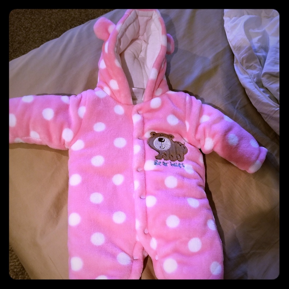 NWOT Cold Weather Onesie 0-3 months